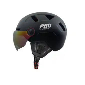 Decathlon Speedpedelec fietshelm visier & oorwarmers set zwart aanbieding