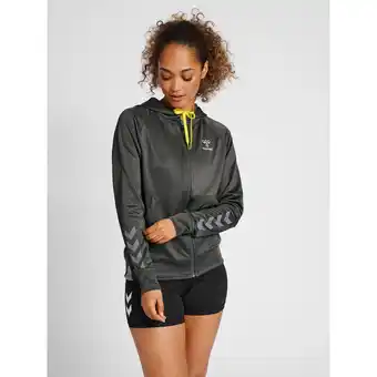 Decathlon Dames sweatshirt met capuchon hummel action aanbieding
