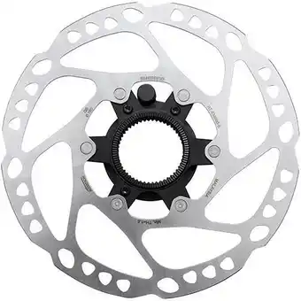 Decathlon Remschijf steps rt-em600 160 mm center-lock rvs zilver aanbieding