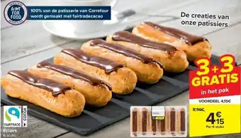Carrefour Eclairs aanbieding