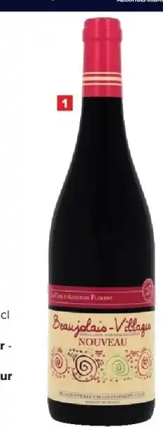 Carrefour Beaujolais-villages nouveau la cave d’augustin florent aanbieding