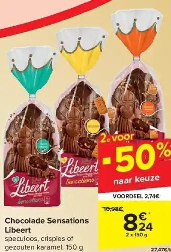 Carrefour Chocolade sensations libeert aanbieding