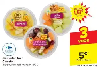 Carrefour Gesneden fruit carrefour aanbieding