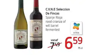 Spar Colruyt C.v.n.e Selection De Fincas 75 cl aanbieding