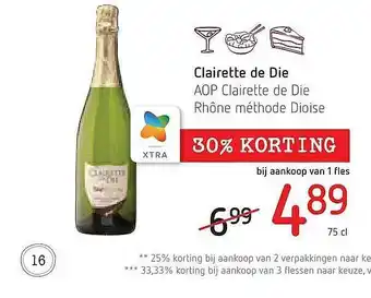 Clairette De Die 75 cl