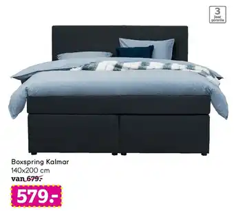 Leen Bakker Boxspring BKalmar 140*200cm aanbieding