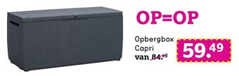 Leen Bakker Opbergbox Capri aanbieding