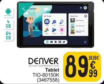 Cora DENVER Tablet TIO-80150K ( aanbieding