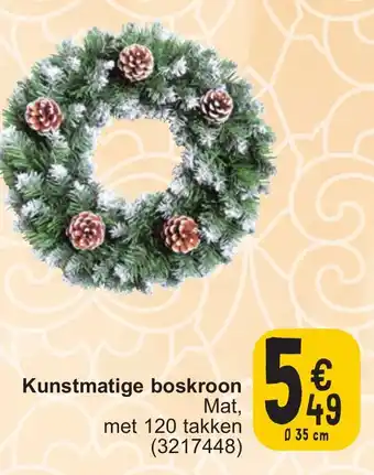 Cora Kunstmatige boskroon Mat, met 120 takken Ø35cm aanbieding