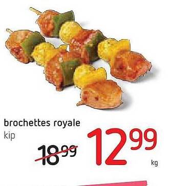 Spar Colruyt Brochettes Royale Kip aanbieding