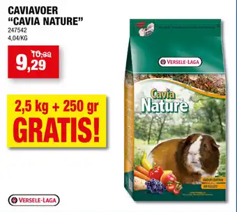 Hubo Caviavoer Cavia Nature aanbieding
