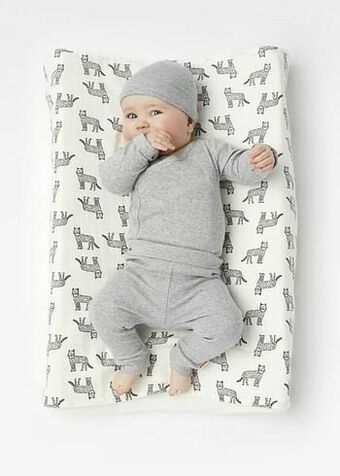 HEMA Newborn-prematuur Broek Bamboe Stretch Grijsmelange (grijsmelange)