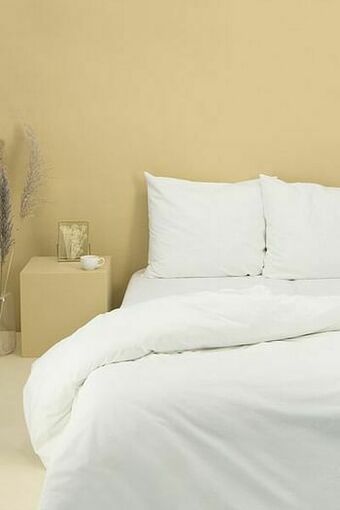 HEMA HEMA Dekbedovertrek - Zacht Katoen - Uni Wit (wit) aanbieding