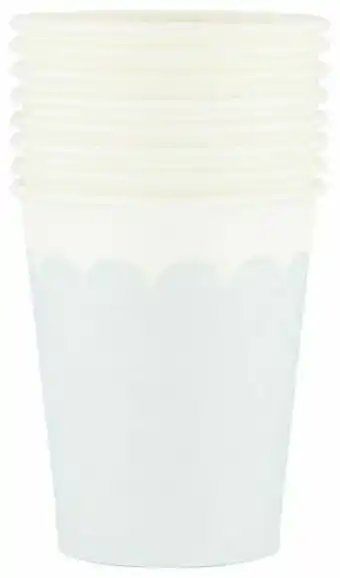 HEMA Papieren Bekers - 250 Ml - High Tea - 8 Stuks