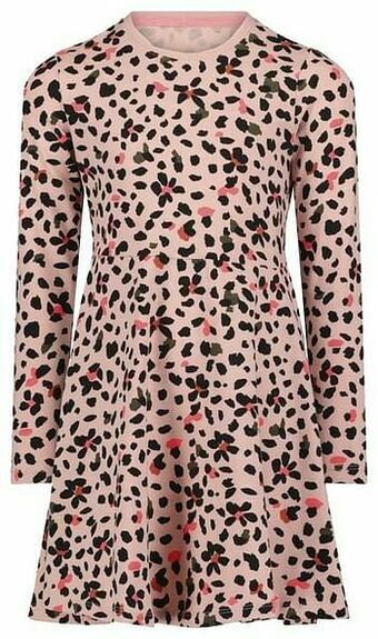 HEMA HEMA Kinderjurk Luipaardvlekken Roze (roze) aanbieding