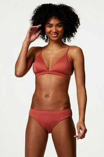 HEMA HEMA Dames Bikinibroekje - Rib Rood (rood) aanbieding