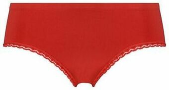 HEMA HEMA Dameshipster Naadloos Kant Rood (rood) aanbieding