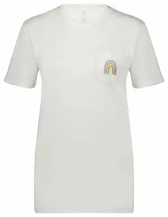 HEMA HEMA T-shirt Maat XS/S Regenboog aanbieding