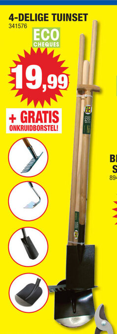 Hubo 4-Delige Tuinset aanbieding