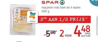 Macaroni Met Ham En 4 Kazen 400 gram