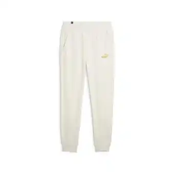 Decathlon Ess+ minimal gold sweatpants voor heren puma alpine snow white aanbieding