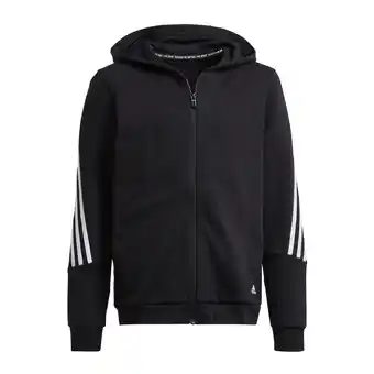 Decathlon Kinder sweatshirt adidas future icons 3-stripes full-zip aanbieding