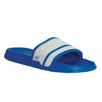 Decathlon Shift poolside slip-on sandalen voor heren - blauw aanbieding