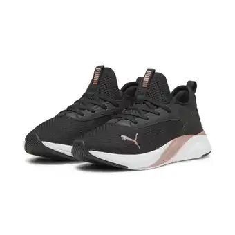Decathlon Softride ruby luxe hardloopschoenen voor dames puma black rose gold metallic aanbieding