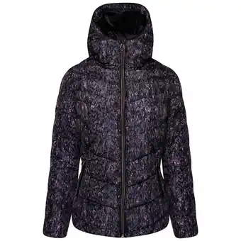 Decathlon Dames reputable gewatteerde jas met versiering (poederroze golf) aanbieding