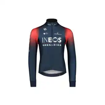 Decathlon Bioracer ineos grenadiers icon navy blue tempest shirt lange mouw aanbieding