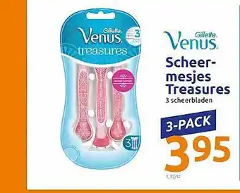 Action Venus Scheermesjes Treasures aanbieding