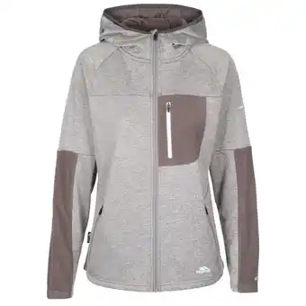 Decathlon Dames trullo melange at200 fleecejack (grijze mergel) aanbieding