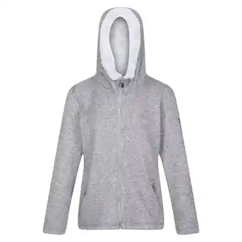 Decathlon Dames avalynn marl full zip hoodie (stormgrijs) aanbieding