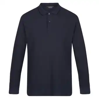 Decathlon Herenpoloshirt leaonzo met lange mouwen (syrah rood) aanbieding