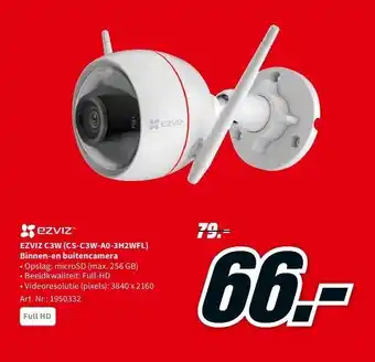 MediaMarkt Ezviz C3W (CS-C3W-A0-3H2WFL) aanbieding