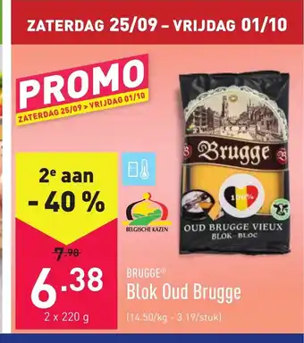 ALDI Brugge Blok Oud Brugge 2 x 220g aanbieding