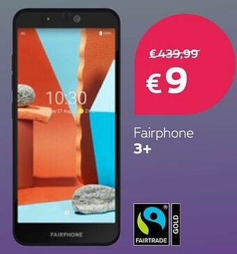 Proximus Fairphone 3+ aanbieding