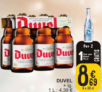 Cora DUVEL + lg. 6 x 33cl aanbieding
