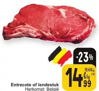 Cora Entrecote of lendestuk aanbieding