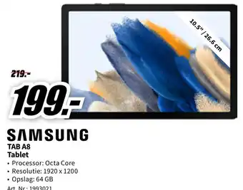 MediaMarkt SAMSUNG TAB A8 Tablet aanbieding