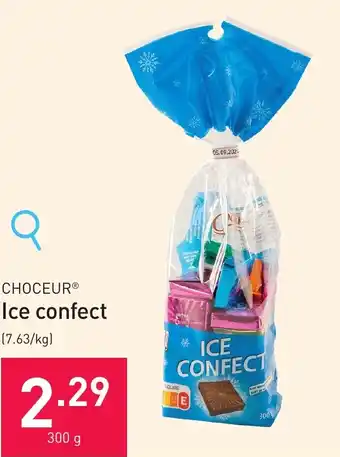 ALDI CHOCEUR Ice confect 300g aanbieding