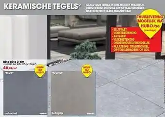 Keramische tegels flor