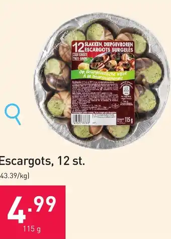 Escargots, 12 st. 115g