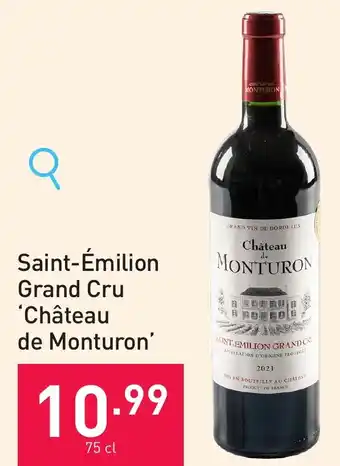 Saint-Émilion Grand Cru Château de Monturon' 75 cl