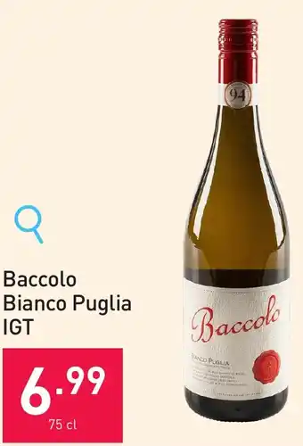 ALDI Baccolo Bianco Puglia IGT 75 cl aanbieding