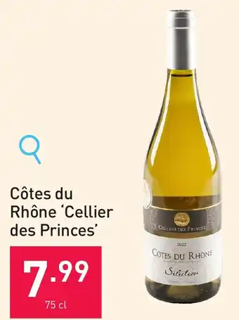 Côtes du Rhône 'Cellier des Princes' 75 cl
