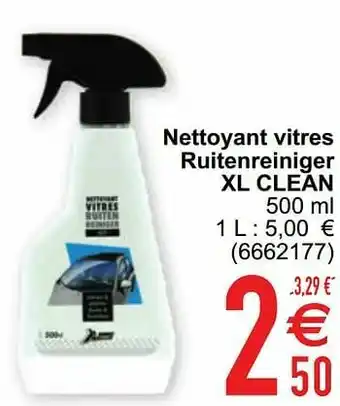 Nettoyant vitres ruitenreiniger xl clean