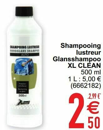 Shampooing lustreur glansshampoo xl clean