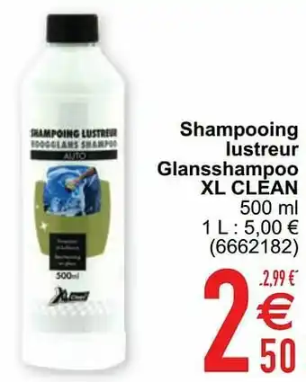 Shampooing lustreur glansshampoo xl clean