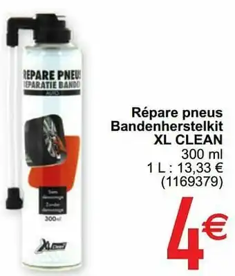 Répare pneus bandenherstelkit xl clean